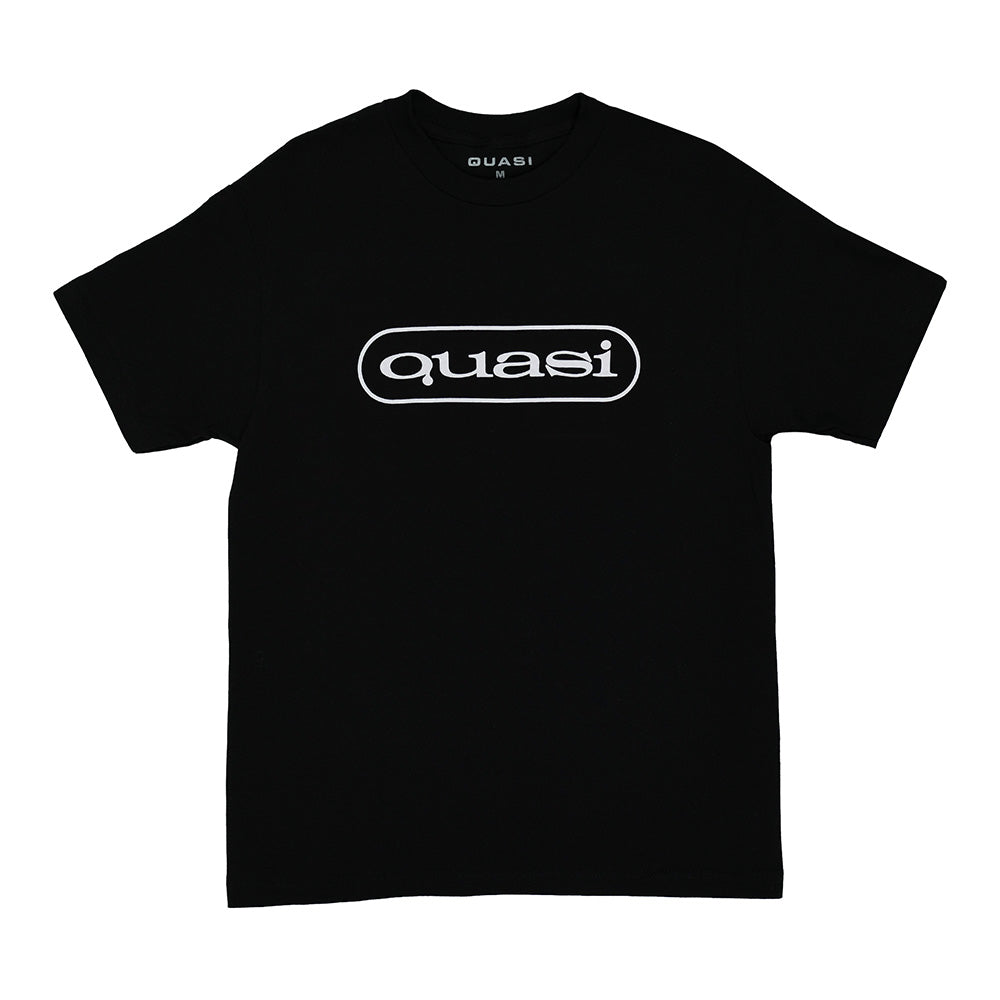 QUASI BOOMERANG TEE BLACK