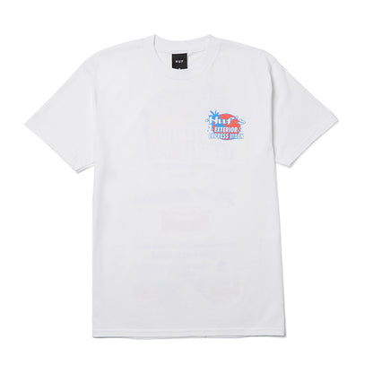HUF FULL SERVICE TEE WHITE