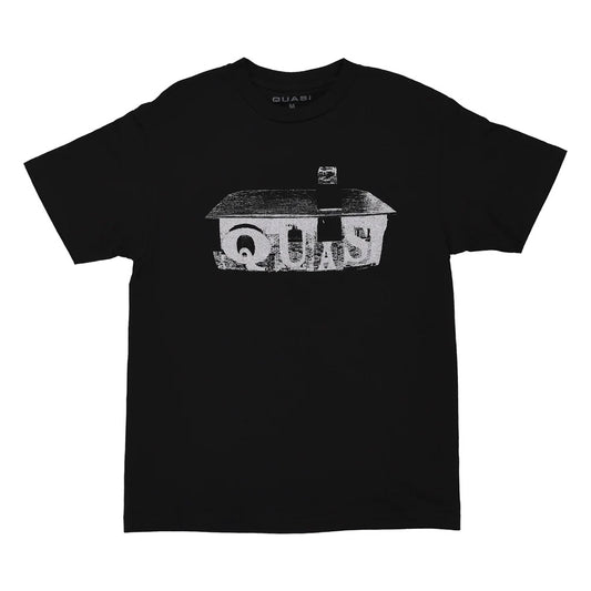 QUASI HOUSE TEE BLACK