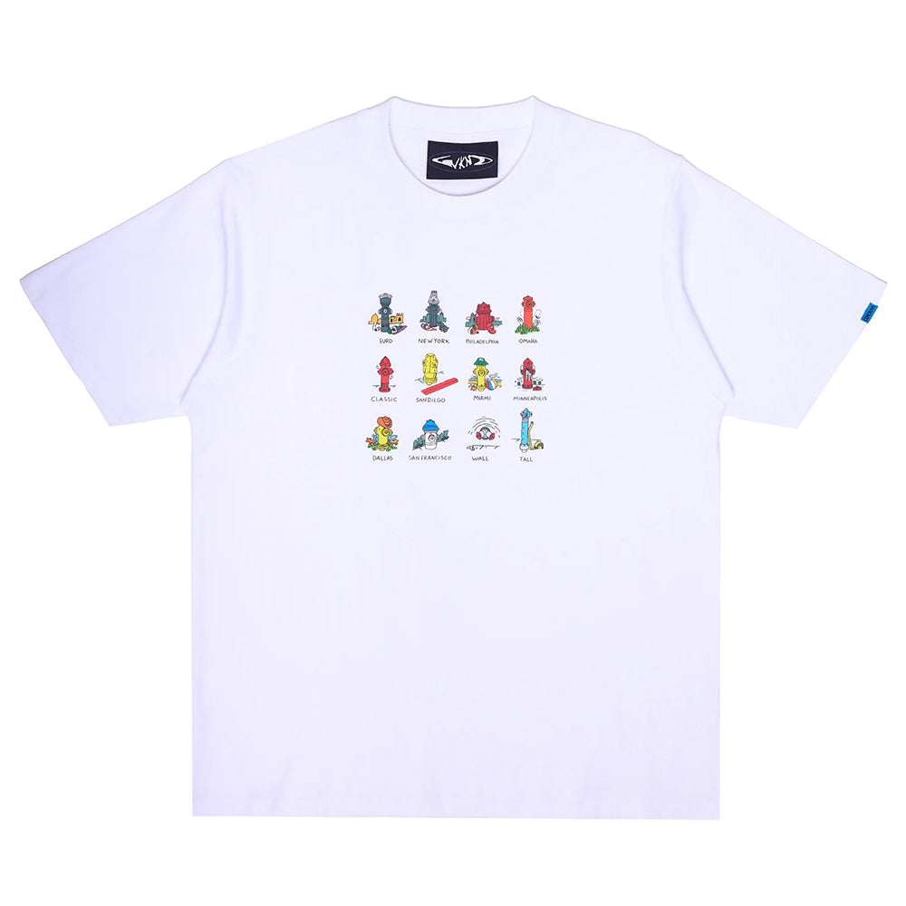 WKND HYDRANT TEE WHITE