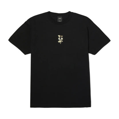 HUF X REALTREE MEGABLAST TEE BLACK