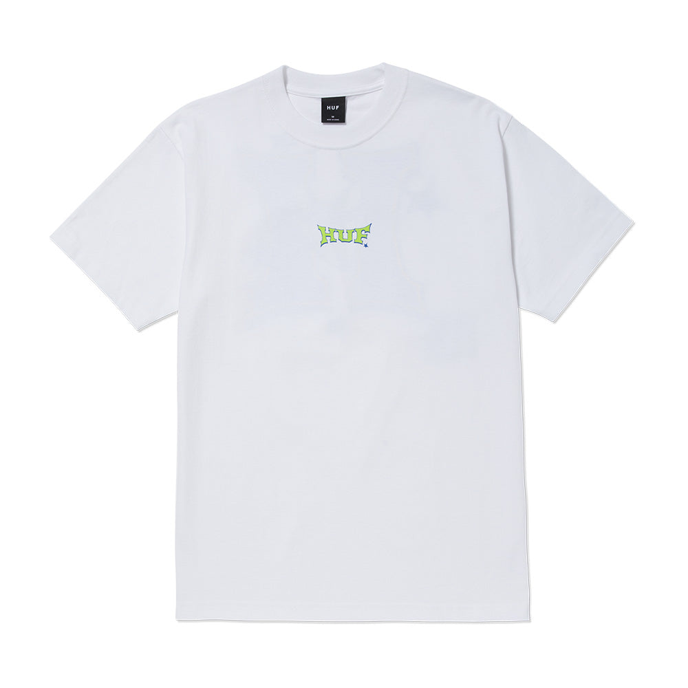 HUF SASSY H TEE WHITE