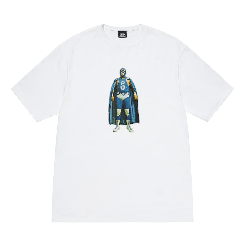 STUSSY LUCHA TEE WHITE