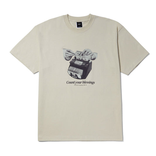 HUF BLESSINGS TEE CREAM