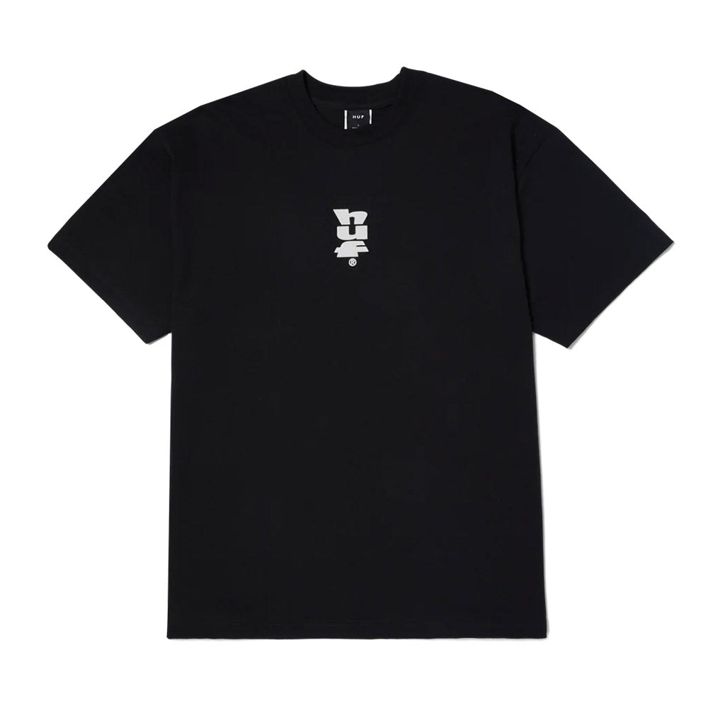 HUF SET MEGABLAST TEE  BLACK