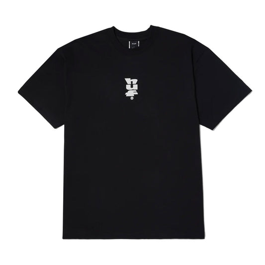 HUF SET MEGABLAST TEE  BLACK