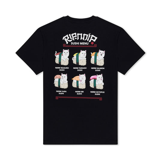 RIPNDIP SUSHI NERM TEE BLACK