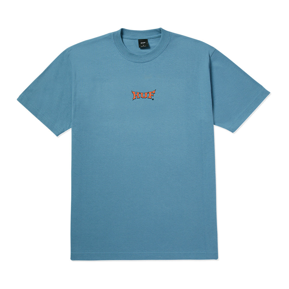 HUF SASSY H TEE LIGHT BLUE