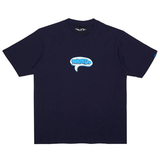 WKND SPEECH TEE NAVY