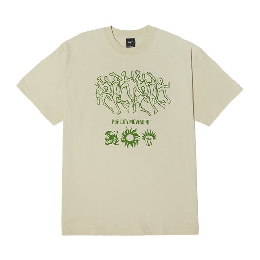 HUF MOVEMENT TEE CREAM