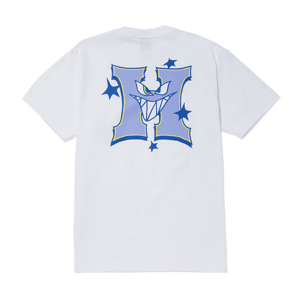 HUF SASSY H TEE WHITE