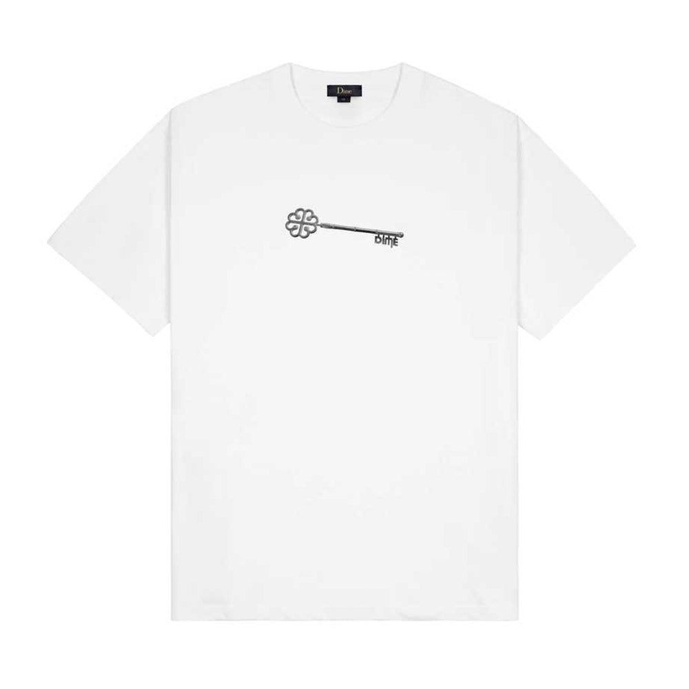 DIME LOCK TEE WHITE