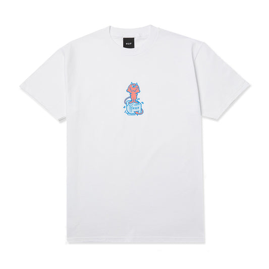 HUF MELT TEE WHITE