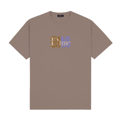 DIME CLASSIC DUO TEE BROWN