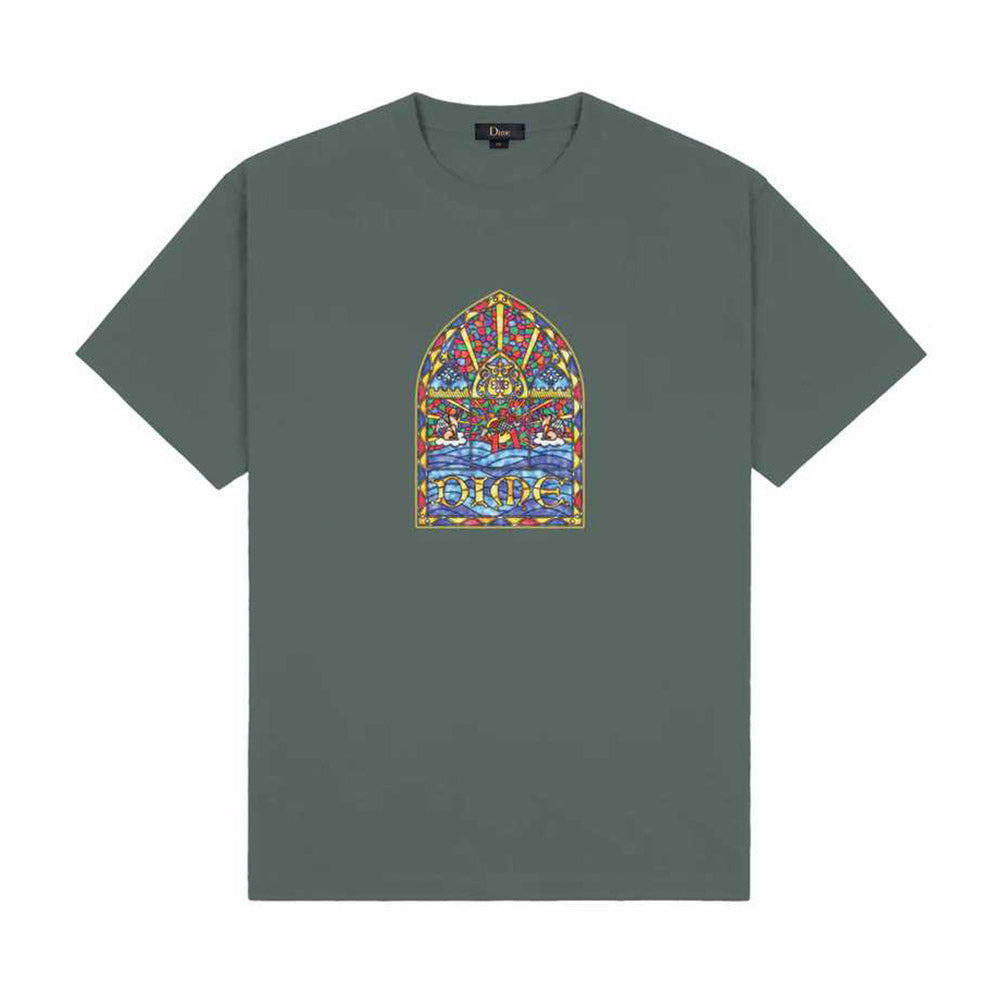 DIME HOLY TEE TURQUOISE