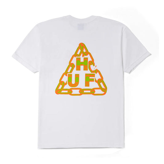 HUF HARD LINKS TEE WHITE