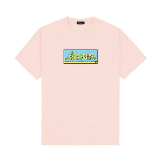 DIME WORLD TEE PINK