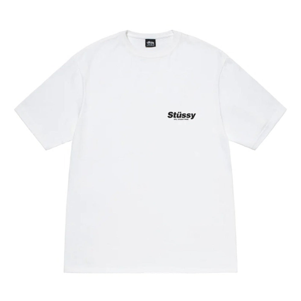 STUSSY RABBIT HOLE TEE WHITE