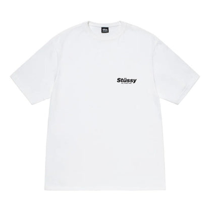 STUSSY RABBIT HOLE TEE WHITE