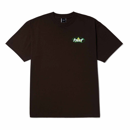 HUF ANDROMEDA TEE BROWN