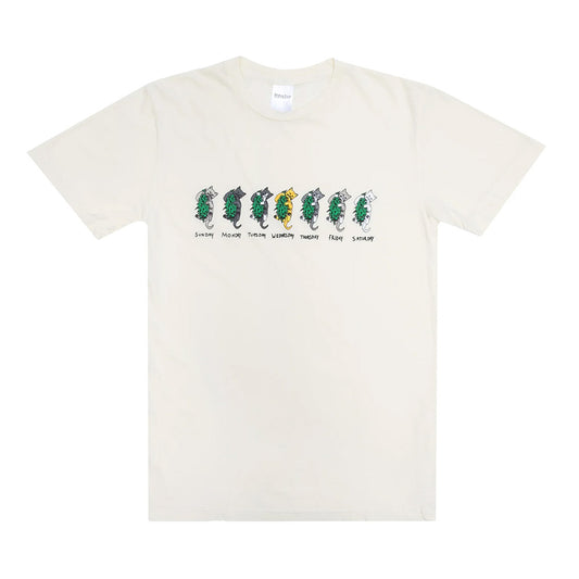 RIPNDIP DAYS OF THE WEEK TEE CREAM