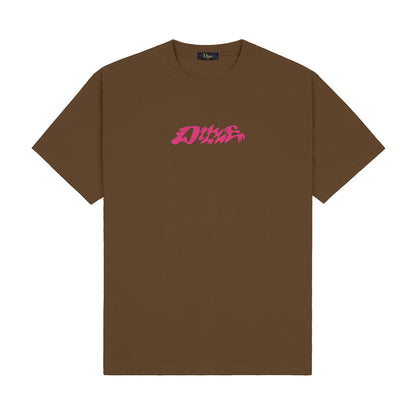 DIME HAPPY TEE BROWN