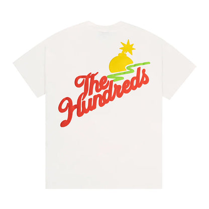 THE HUNDREDS DEL CIENTOS TEE WHITE