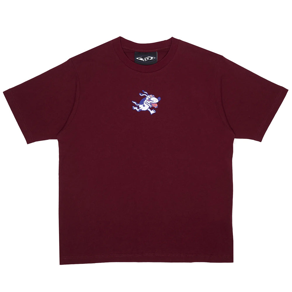 WKND SPARKY TEE BURGUNDY