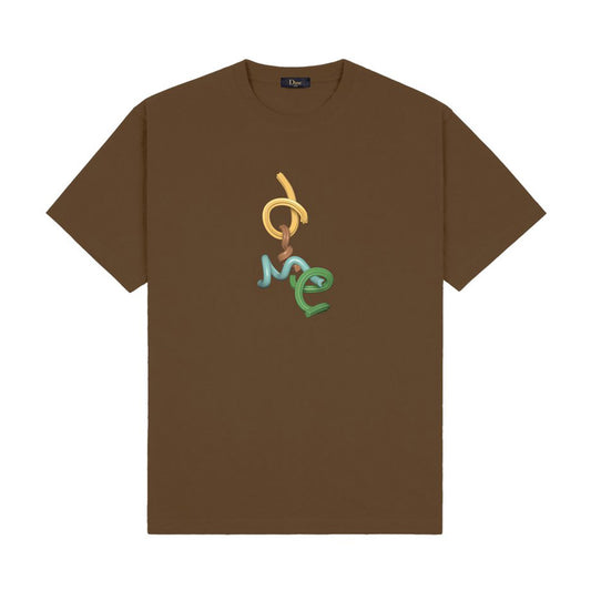 DIME PLAY TEE BROWN