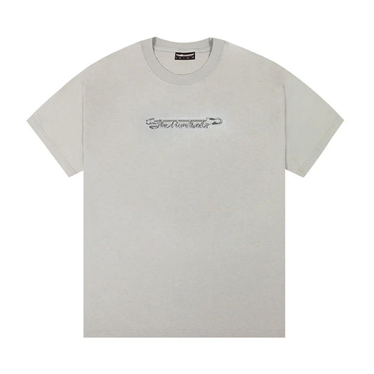 THE HUNDREDS STAY SAFE TEE GREY