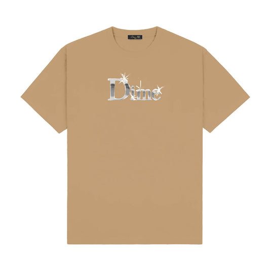 DIME CLASSIC SHINY TEE BROWN
