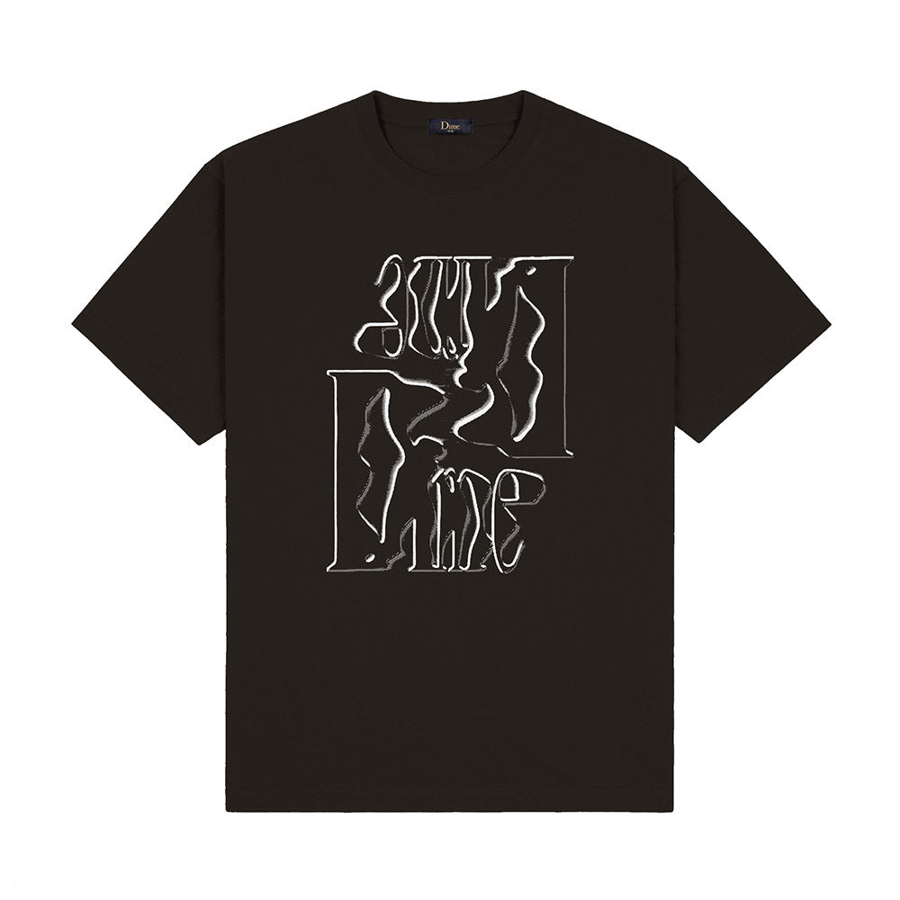 DIME MONOGRAM TEE BLACK