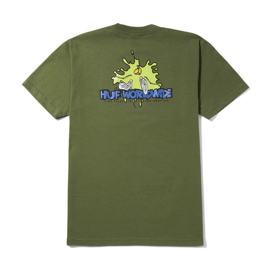 HUF SWAT TEAM TEE OLIVE
