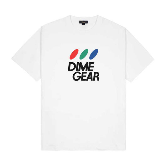 DIME GEAR TEE WHITE