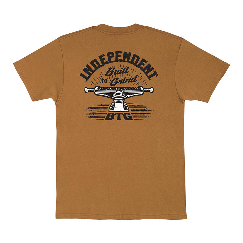 INDEPENDENT BTG LINO TRUCK HW TEE  BROWN