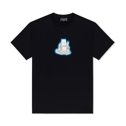 RIPNDIP BUDDHA BELLY TEE BLACK