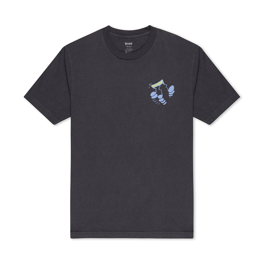RIPNDIP RECORDS TEE GREY