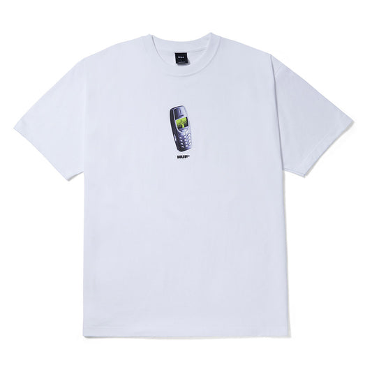 HUF MISSED CALL TEE WHITE