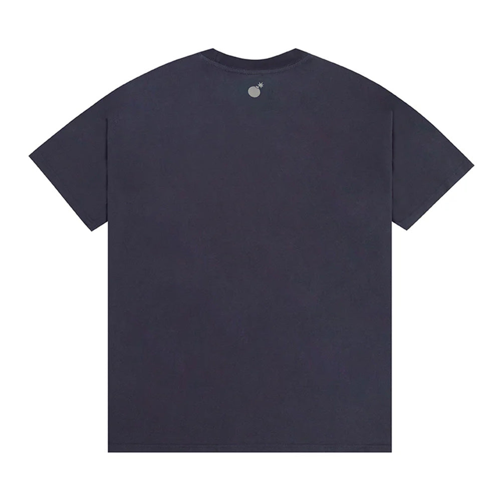 THE HUNDREDS STAY SAFE TEE NAVY