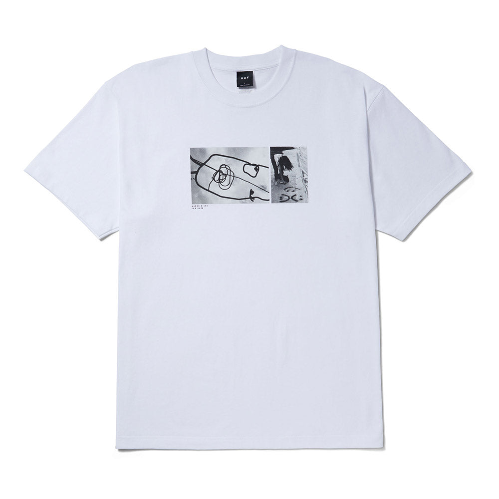 HUF MASON PHOTO TEE WHITE