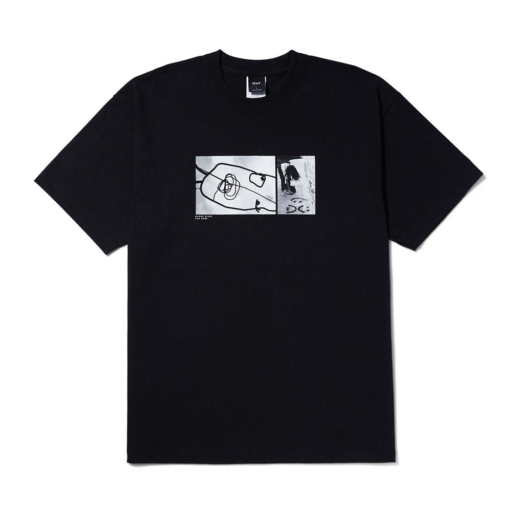 HUF MASON PHOTO TEE BLACK