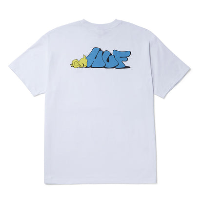 HUF DOG SENSE TEE WHITE