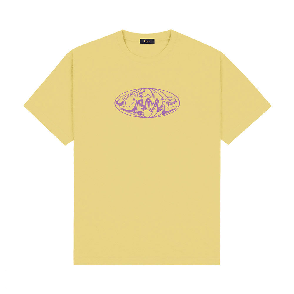 DIME GLOBE TEE MUSTARD