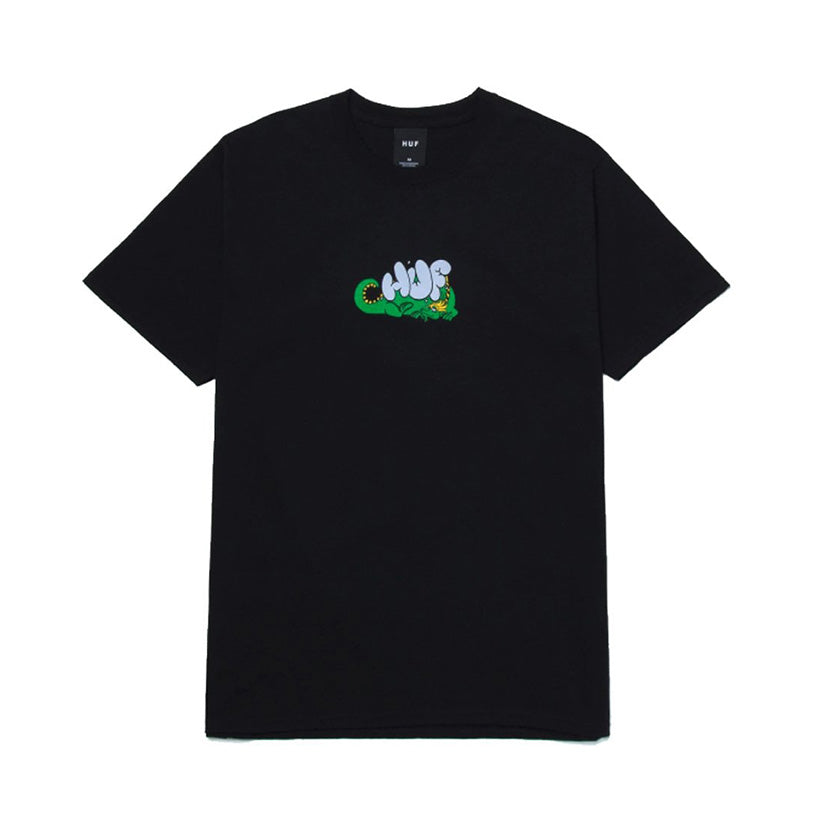 HUF MAGIC DRAGON H TEE BLACK