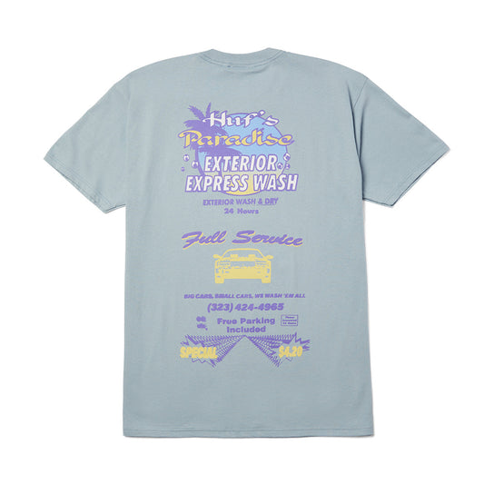 HUF FULL SERVICE TEE LIGHT BLUE