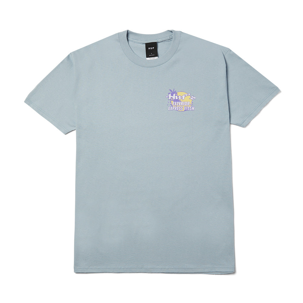 HUF FULL SERVICE TEE LIGHT BLUE