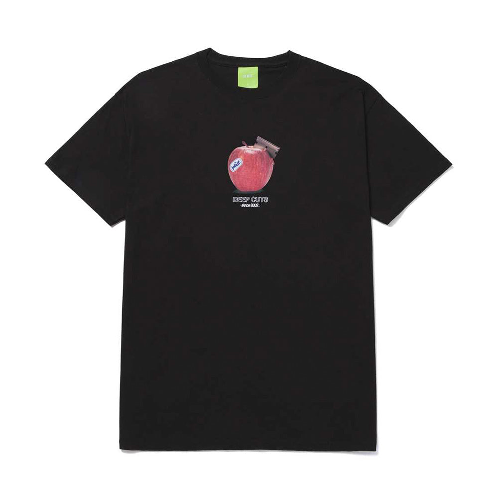 HUF DEEP CUTS TEE BLACK