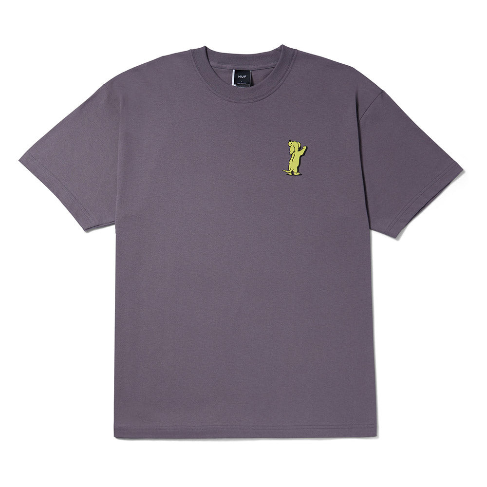 HUF DOG SENSE TEE PURPLE