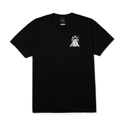 HUF EUPHORIC UNITY TEE BLACK