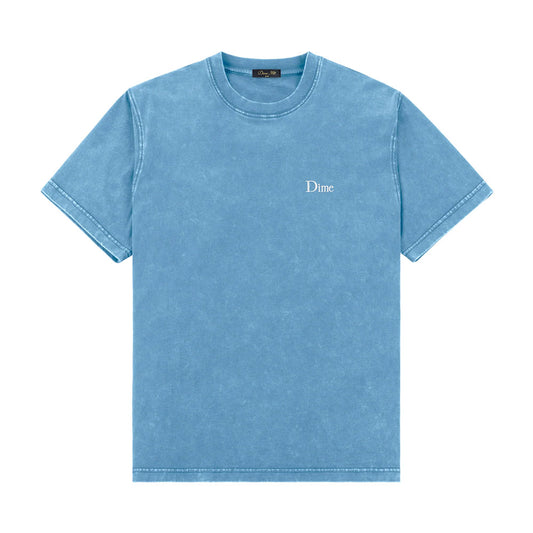DIME CLASSIC SMALL LOGO TEE LIGHT BLUE